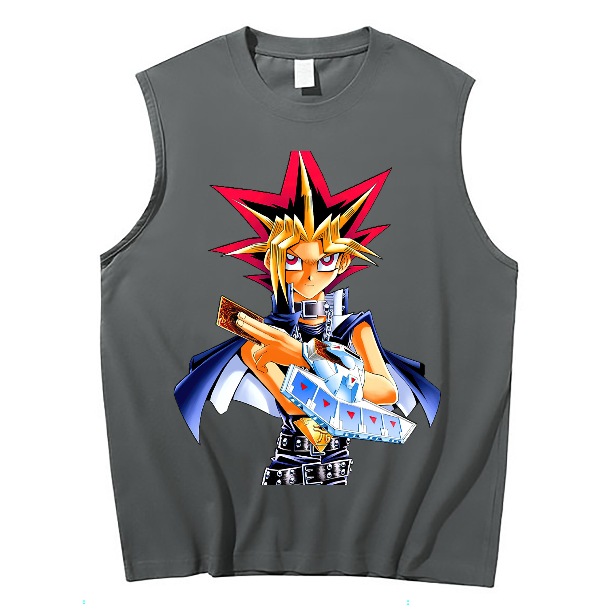 （画像用） 遊☆戯☆王 Yu-Gi-Oh! コットン100％タンクトップ（フロントプリント）